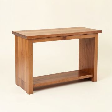 Yusef Solid Wood Console Table (synthetic illustration; no displayed measurements)