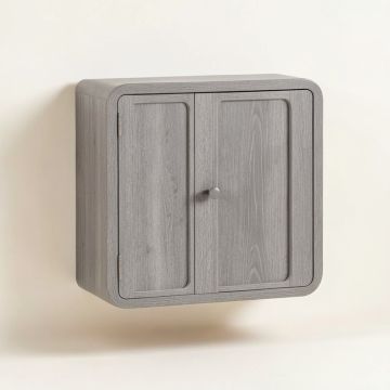 Laurel Bluff Wall-Mounted Entry Cabinet - Gray (synthetic illustration; no displayed measurements)