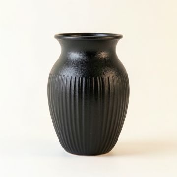 Linden Bridge Empty Decorative Vase - Black (synthetic illustration; no displayed measurements)