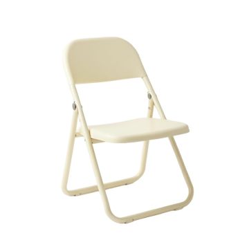 Spruce Brook Folding Outdoor Chair - Cream (synthetic illustration; no displayed measurements)