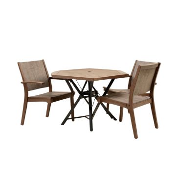 Guitain Outdoor 3 Piece Bistro Set