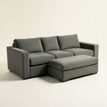 Whitner 104 '' Wide Left Hand Facing Sofa & Chaise With Ottoman (synthetic illustration; no displayed measurements)