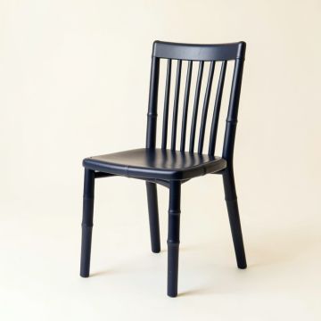 Hill Dell Dining Chair - Navy (synthetic illustration; no displayed measurements)