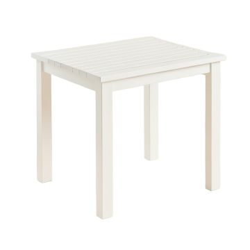 Oak Bluff Patio Table - White