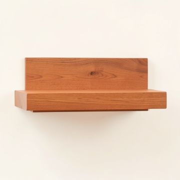 Birch Bluff Wall-Mounted Shelf - Terracotta (synthetic illustration; no displayed measurements)