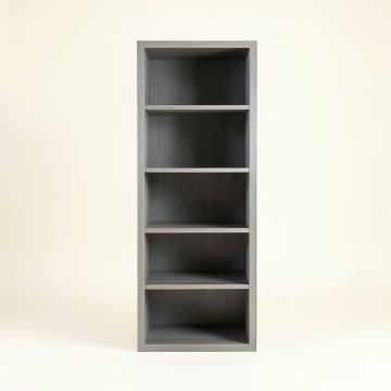 Maple Bend Narrow Cubby Tower - Gray (synthetic illustration; no displayed measurements)