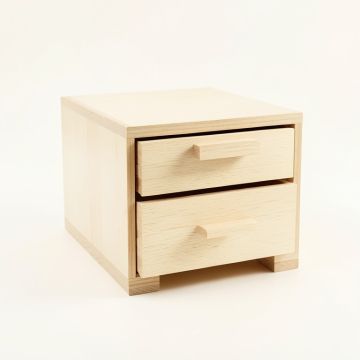 Sage Bend Small-Parts Storage Drawer Cabinet - Ivory (synthetic illustration; no displayed measurements)