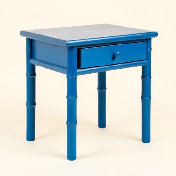 Cedar Crest Side Table - Blue (synthetic illustration; no displayed measurements)