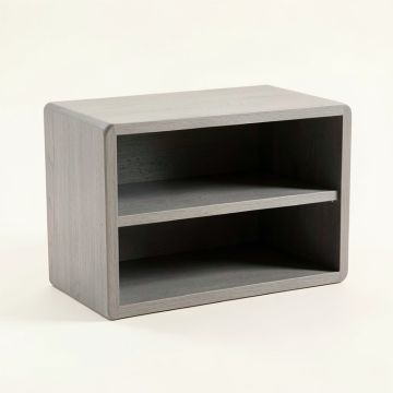 Rowan Arc Low Toy Storage Unit - Gray (synthetic illustration; no displayed measurements)