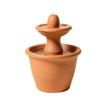 Koolscapes Pottery Solar Fountain