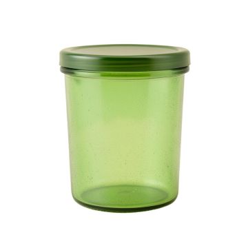 Vale Branch Storage Canister With Lid - Green
