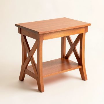 Ridge Bluff Side Table - Terracotta (synthetic illustration; no displayed measurements)