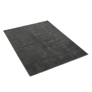Debellis Shag Dark Gray Area Rug