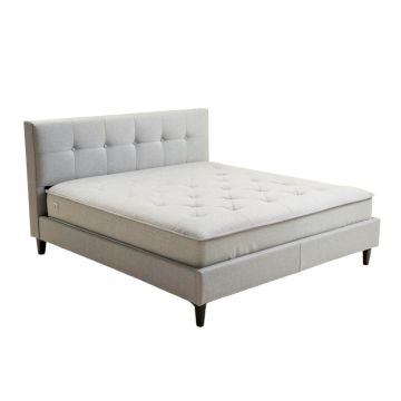 Geffken Tufted Upholstered Platform Bed