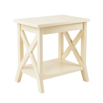 Meadow Brook Side Table - Cream