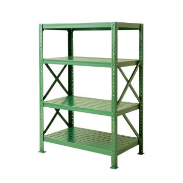Vale Brook Empty Seed-Starting Shelving Unit Without Lights - Green (synthetic illustration; no displayed measurements)
