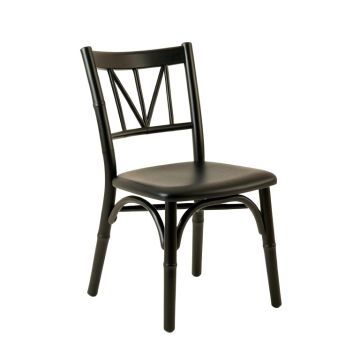 Ridge Arc Dining Chair - Black