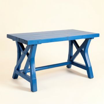 Ridge Bend Empty Workshop Workbench - Blue (synthetic illustration; no displayed measurements)