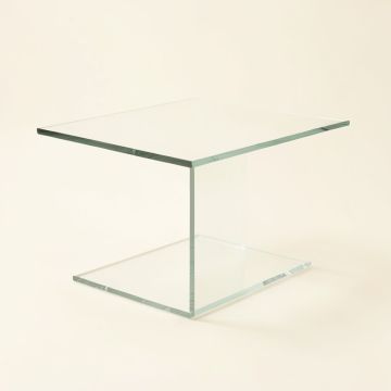 Larock Crystal Coffee Table (synthetic illustration; no displayed measurements)
