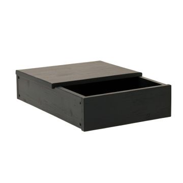 Lake Brook Under-Desk Drawer Unit - Black