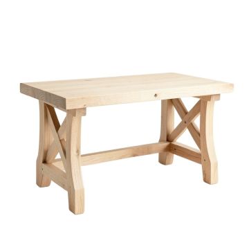 Cliff Bend Empty Workshop Workbench - Beige