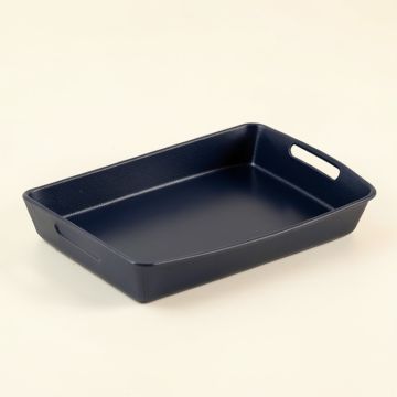 Hill Brook Serving Tray - Navy (synthetic illustration; no displayed measurements)