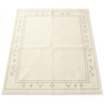 Cliff Canyon Rectangular Area Rug - Cream (synthetic illustration; no displayed measurements)