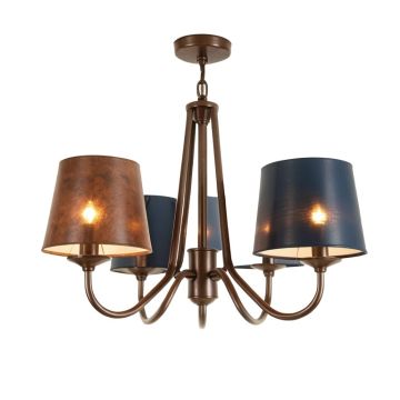 Candle Style Drum Chandelier - Alder Collection