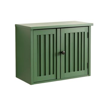 Hill Branch Wall-Mounted Entry Cabinet - Green