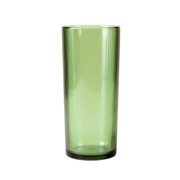 Spruce Arc Empty Decorative Vase - Green