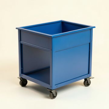 Elm Crossing Empty Rolling Workshop Cart - Blue (synthetic illustration; no displayed measurements)