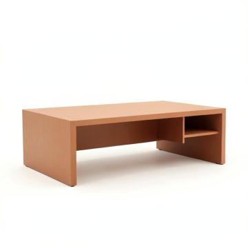 Juniper Crossing Desktop Monitor Riser - Terracotta (synthetic illustration; no displayed measurements)