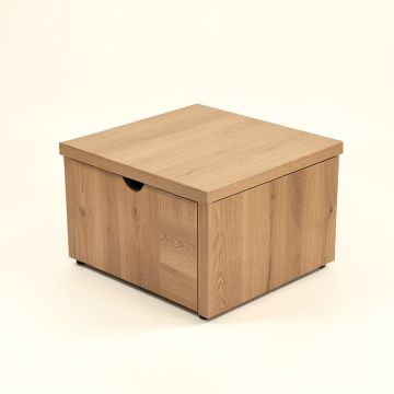 Elvine Block Coffee Table With Storage (synthetic illustration; no displayed measurements)