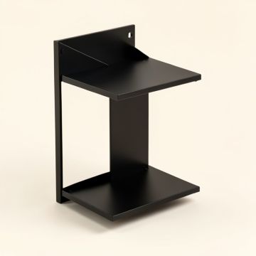 Bryanna Industrial 2 Piece Metal Tiered Shelf (synthetic illustration; no displayed measurements)