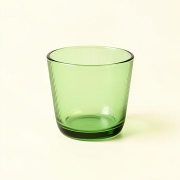 Alder Bend Empty Candle Holder - Green (synthetic illustration; no displayed measurements)