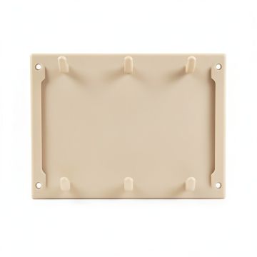 River Edge Empty Wall-Mounted Tool Organizer Panel - Beige (synthetic illustration; no displayed measurements)