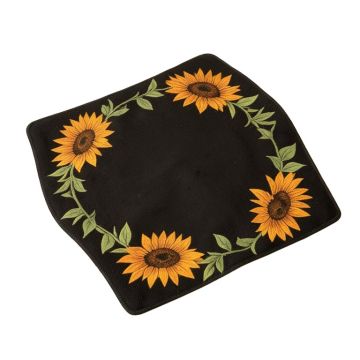 Twila Orangedale Sunflower Kitchen Mat