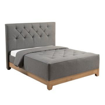 Yonce Tufted Upholstered Platform Bed