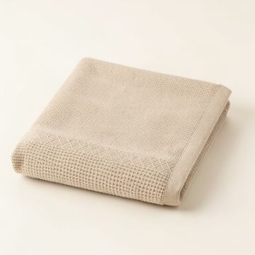 Flint Dell Bath Towel - Beige (synthetic illustration; no displayed measurements)