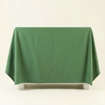 Linden Bend Flat Bed Sheet - Green (synthetic illustration; no displayed measurements)