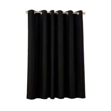 Annest Solid Blackout Thermal Grommet Single Curtain Panel