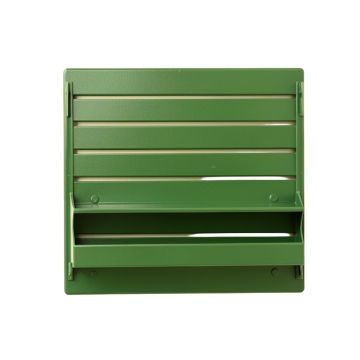 Laurel Bluff Empty Wall-Mounted Tool Organizer Panel - Green