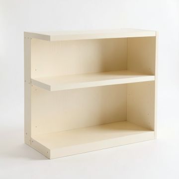 Meadow Crossing Desktop Shelving Unit - Cream (synthetic illustration; no displayed measurements)