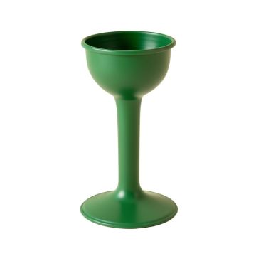 Clay Branch Empty Candle Holder - Green (synthetic illustration; no displayed measurements)