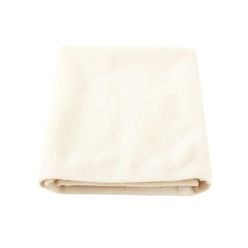 Slate Crest Bath Towel - Ivory