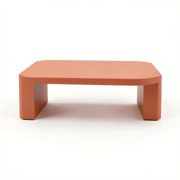 Cedar Dell Desktop Monitor Riser - Terracotta (synthetic illustration; no displayed measurements)