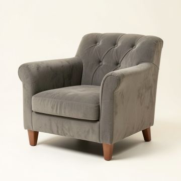 Sirak 29.6 '' Wide Tufted Armchair (synthetic illustration; no displayed measurements)