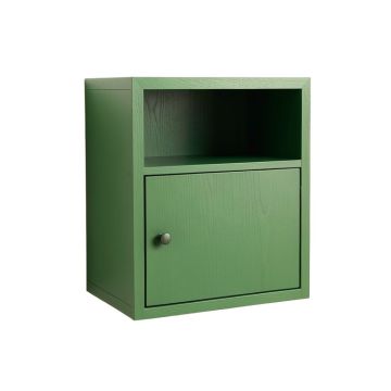 Wren Crest Wall-Mounted Entry Cabinet - Green