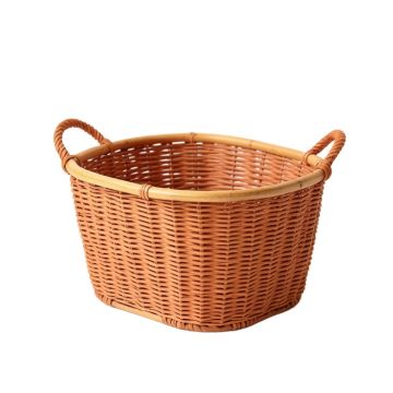 River Bridge Empty Storage Basket - Terracotta