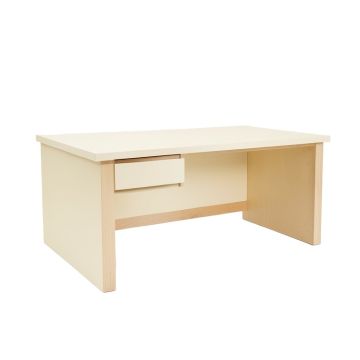 Oak Bend Empty Workshop Workbench - Cream